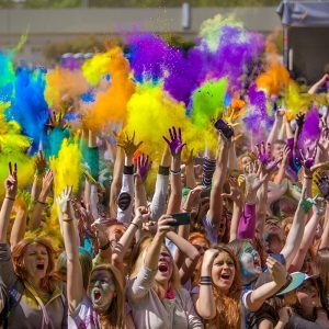 Всероссийский Фестиваль красок в Санкт-Петербурге 2017