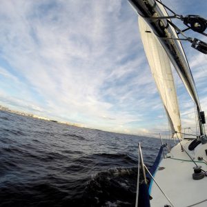 Члены Студенческого яхт-клуба СПбГУПТД вышли в море