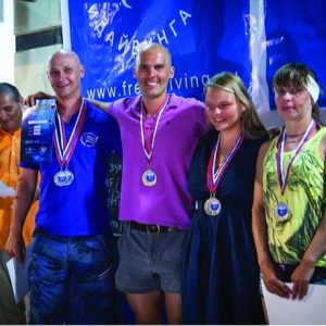 Глубинный чемпионат России по фридайвингу