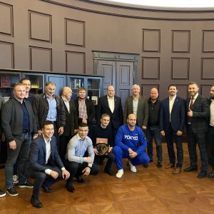 Дежавю: Чествование сборной СПбГУПТД по боксу