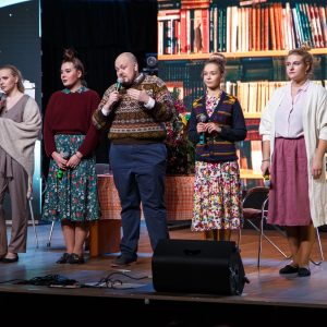Команда КВН «Поэтессы» СПбГУПТД в эфире Первого канала