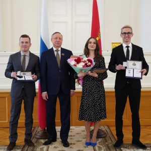 Сотрудники СПбГУПТД получили премию Правительства Санкт-Петербурга